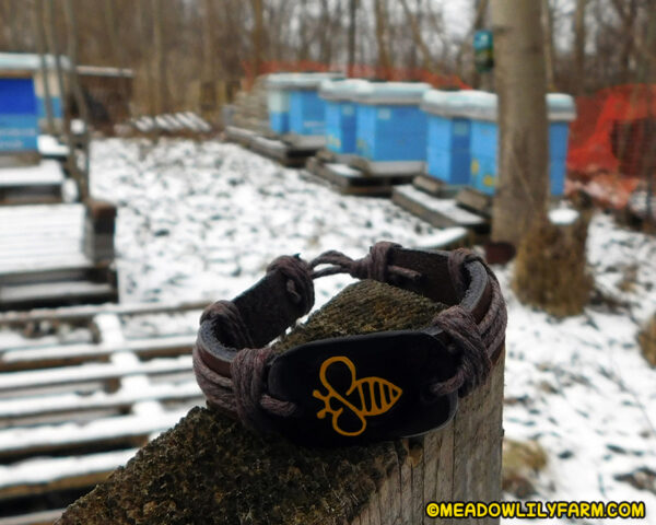 Save The Bees Bee Bracelet - Hand Painted Bee