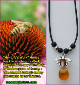Her Life's Work Honey Necklace