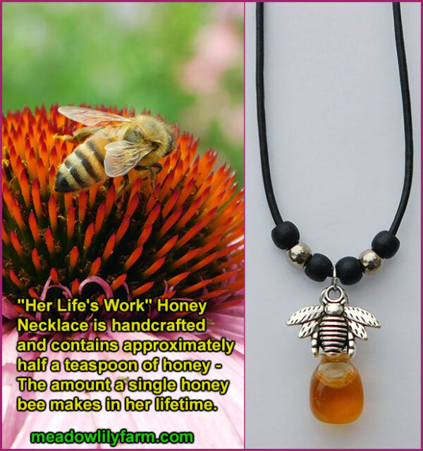 Her Life's Work Honey Necklace