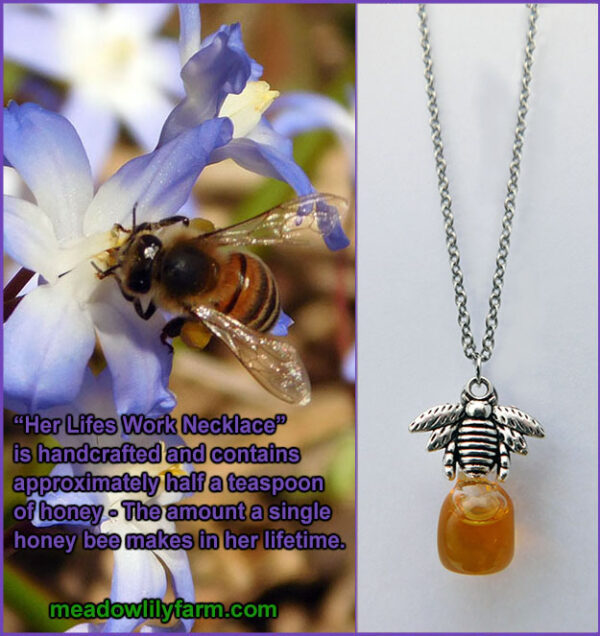 Honey Necklace Her Life's Work