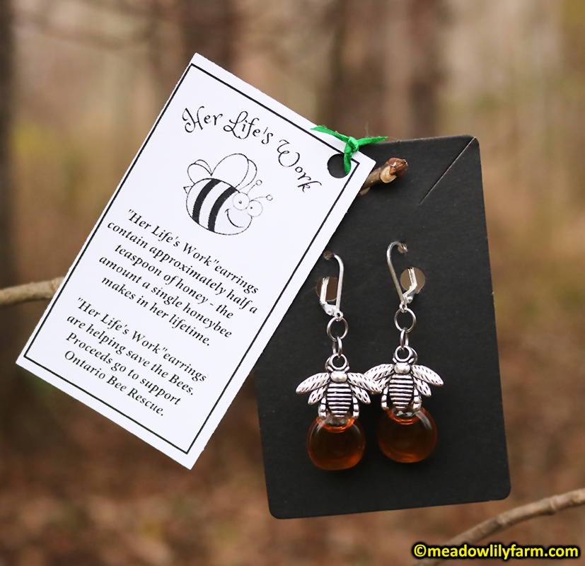 Her Life s Work Honey Earrings