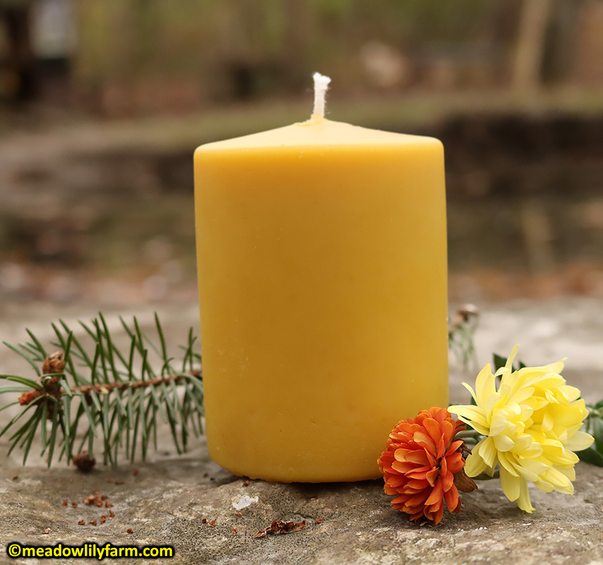 Beeswax Candles  Handmade by Northumberland Honey Co UK